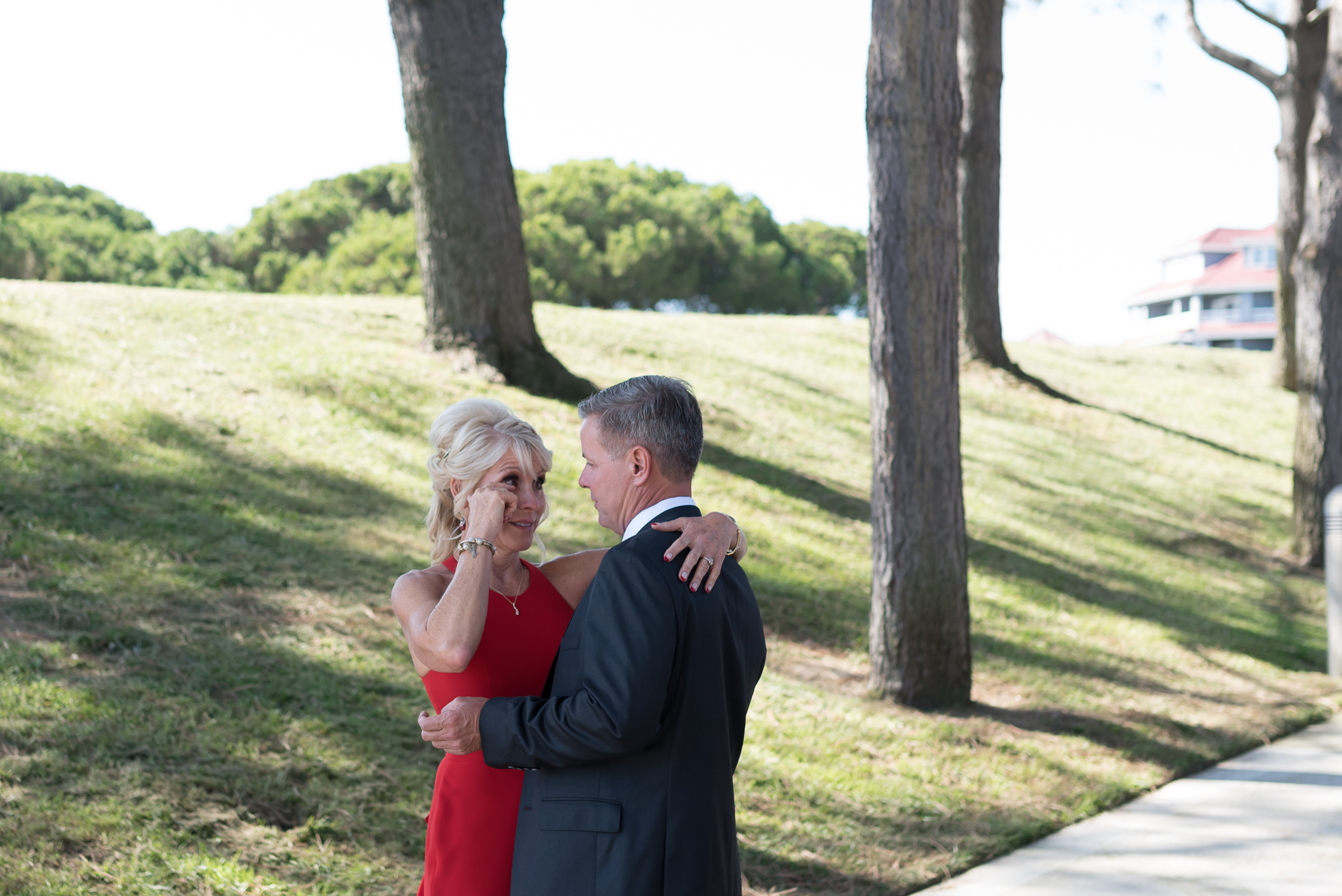 Wedding Photography first look crying tears of love, Wedding photographer Orange County